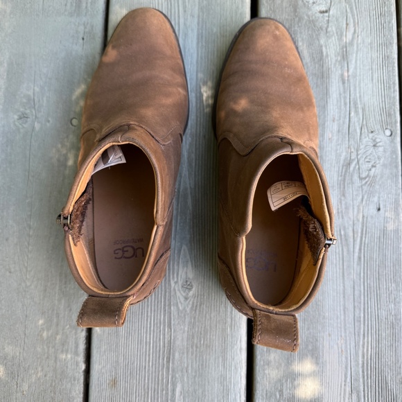 UGG Leather Ankle Boot - Picture 4 of 5